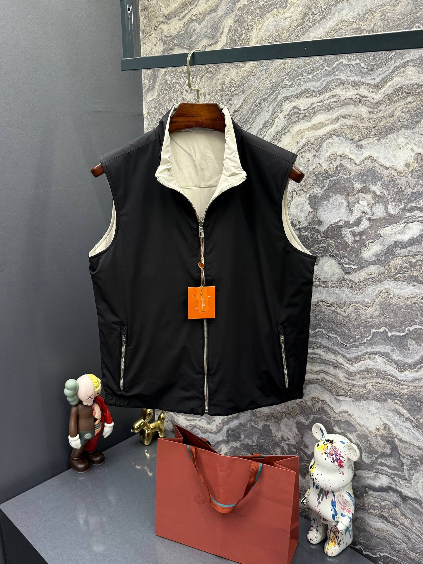 Loro Piana İthal Çift Taraflı Yelek