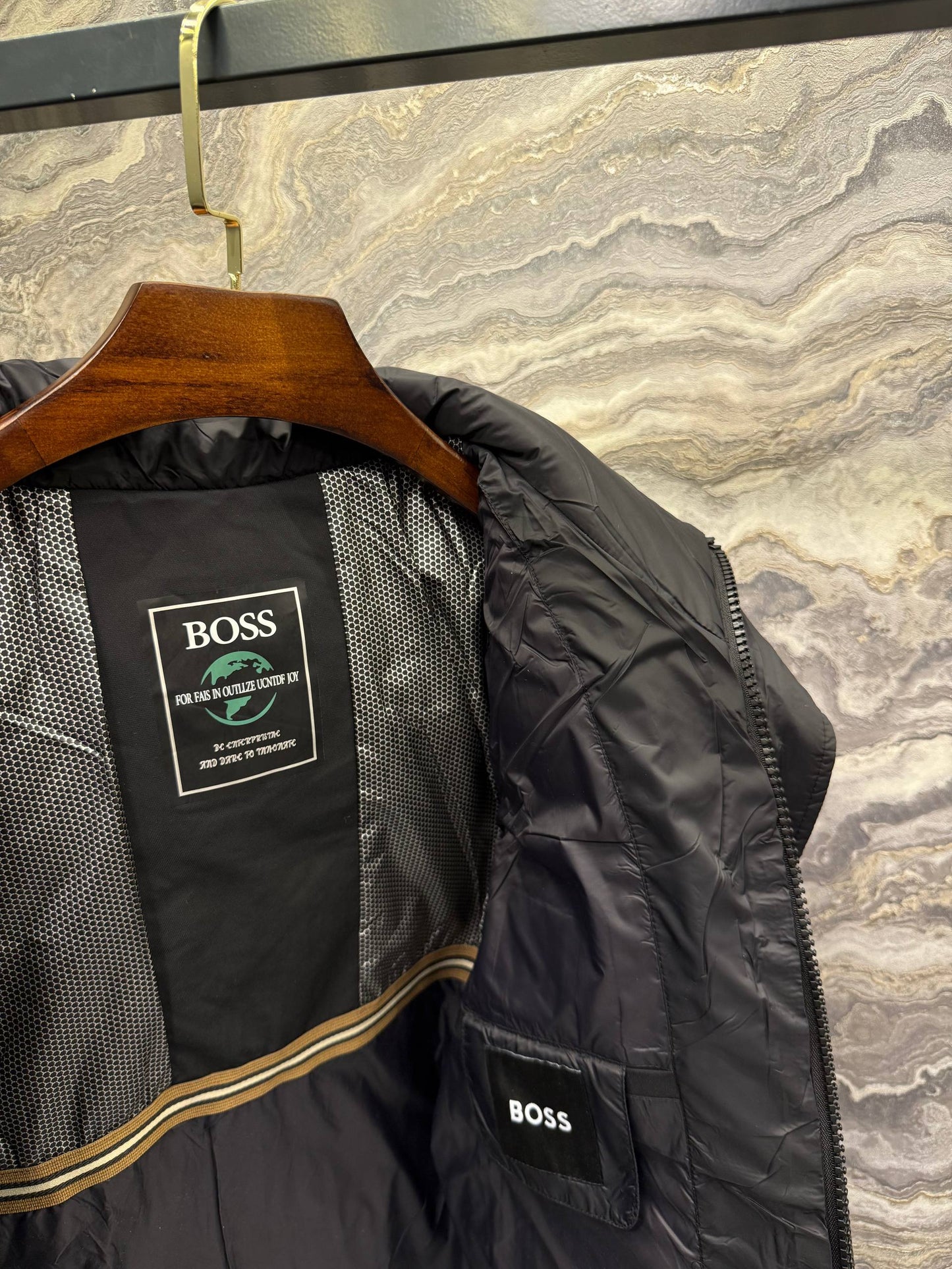 Hugo Boss İthal Kaz Tüyü Mont