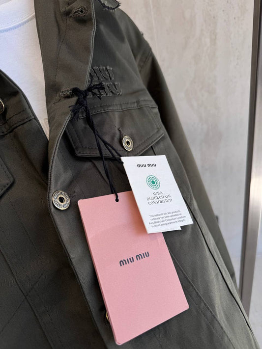 Mıu Mıu İthal Denim Ceket