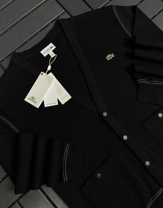 Lacoste İthal Düğmeli Hırka
