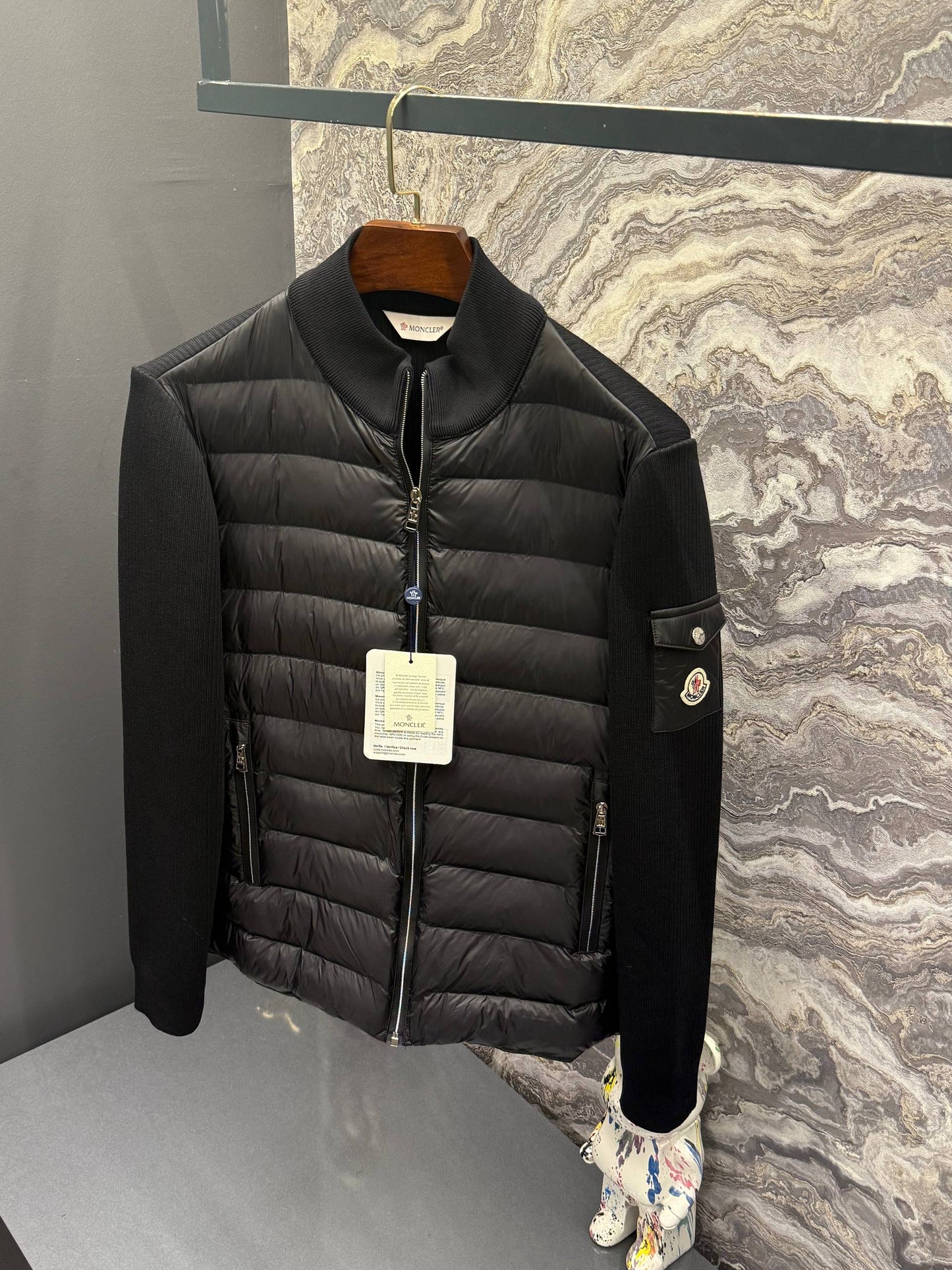 Moncler Kaz Tüyü Örme İthal Ceket