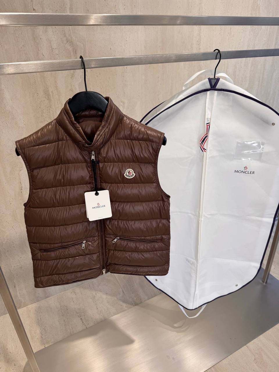 Moncler Kaz Tüyü İthal Yelek