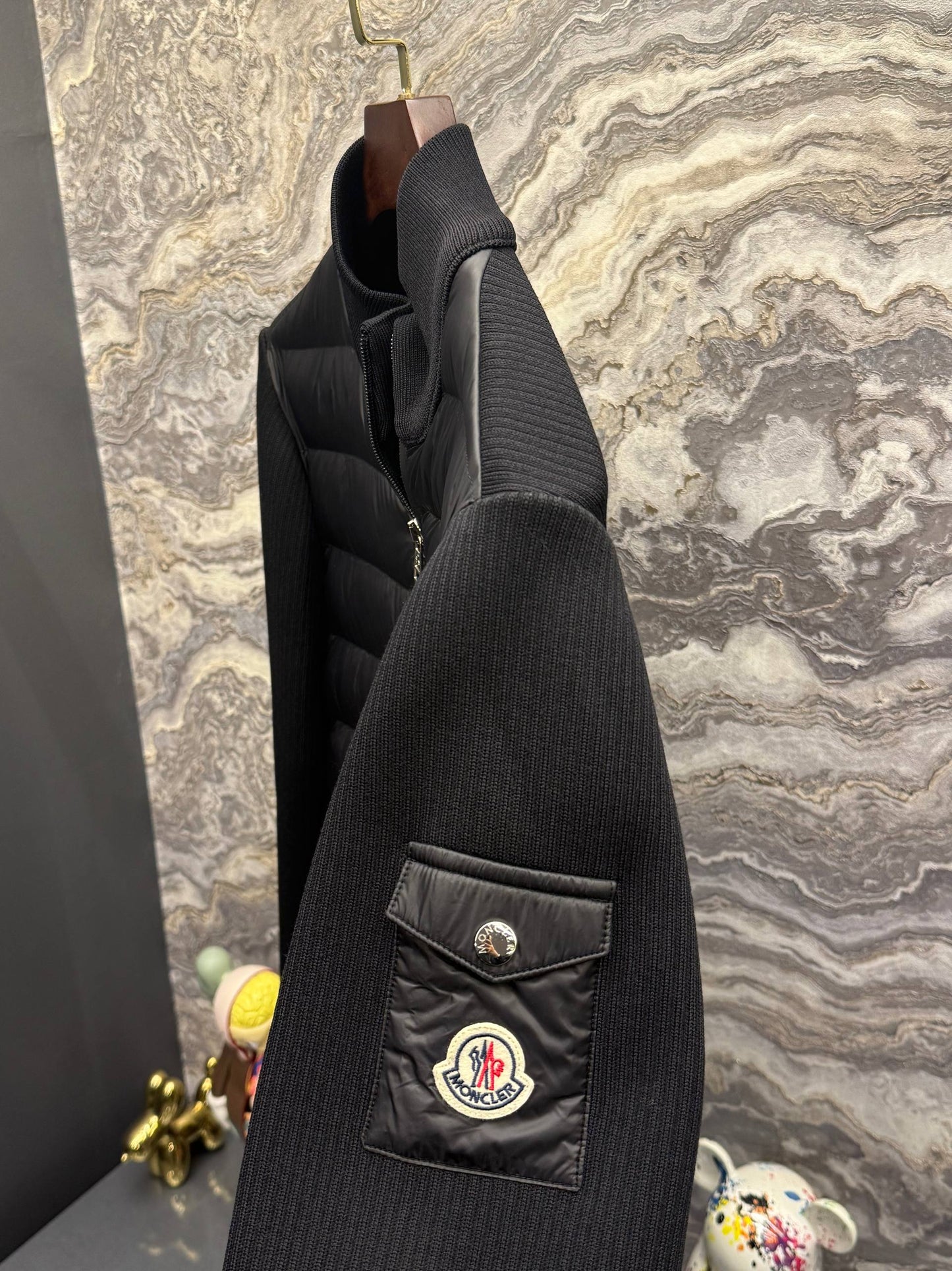 Moncler Kaz Tüyü Örme İthal Ceket