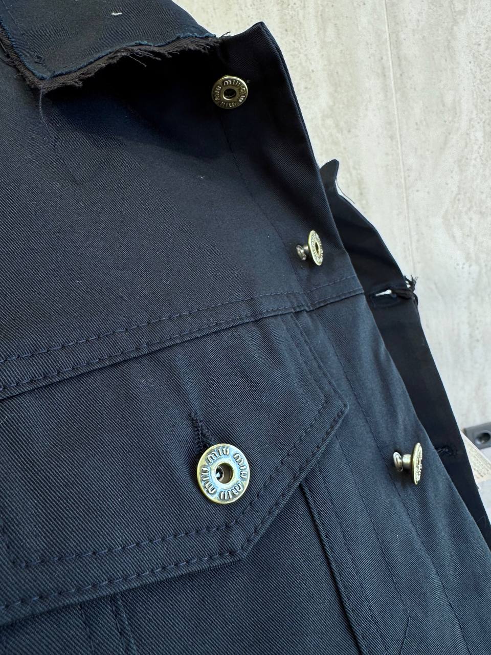 Mıu Mıu İthal Denim Ceket