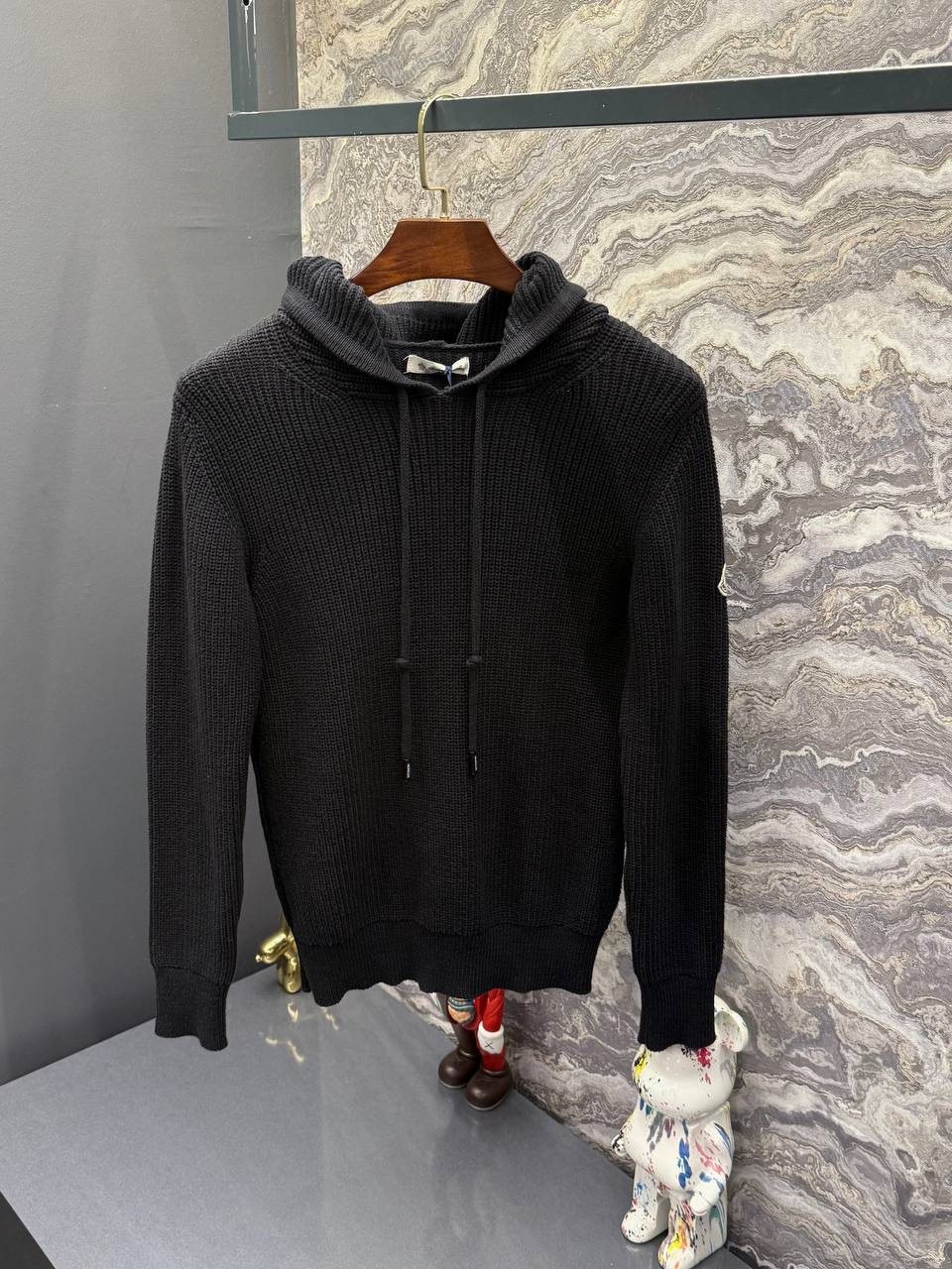 Moncler İthal Kapşonlu Triko