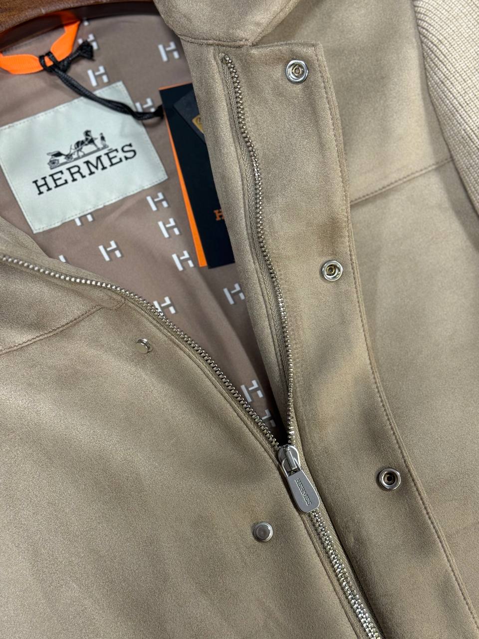 Hermes İthal Süet Ceket