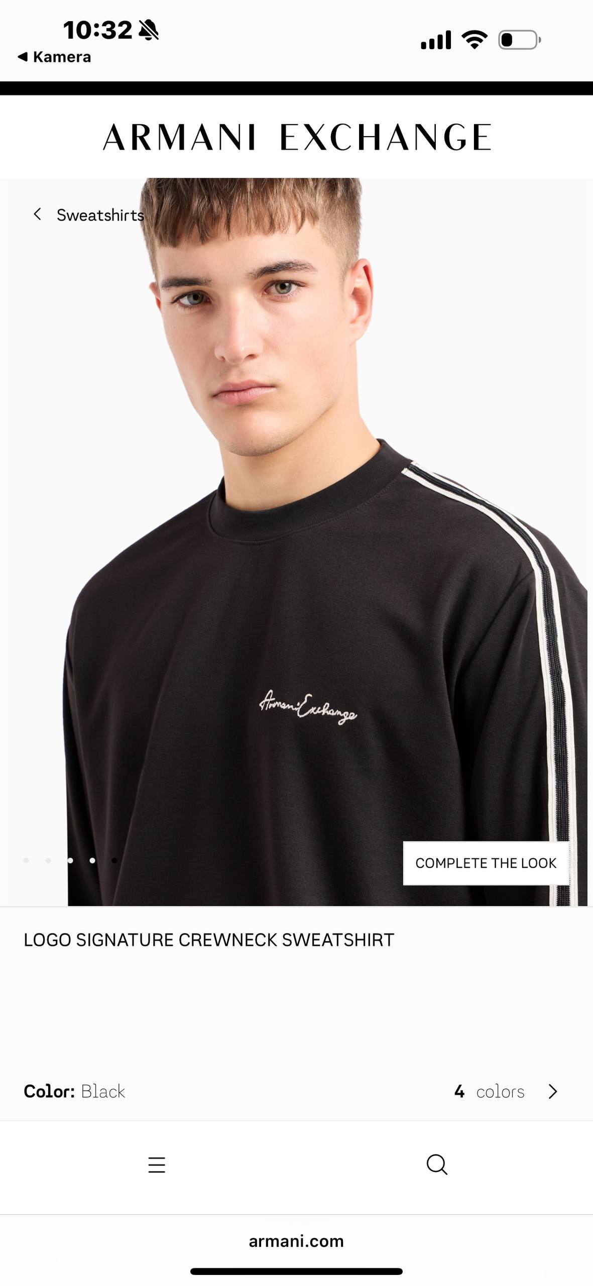Armani Exchange İthal Sweatshirt