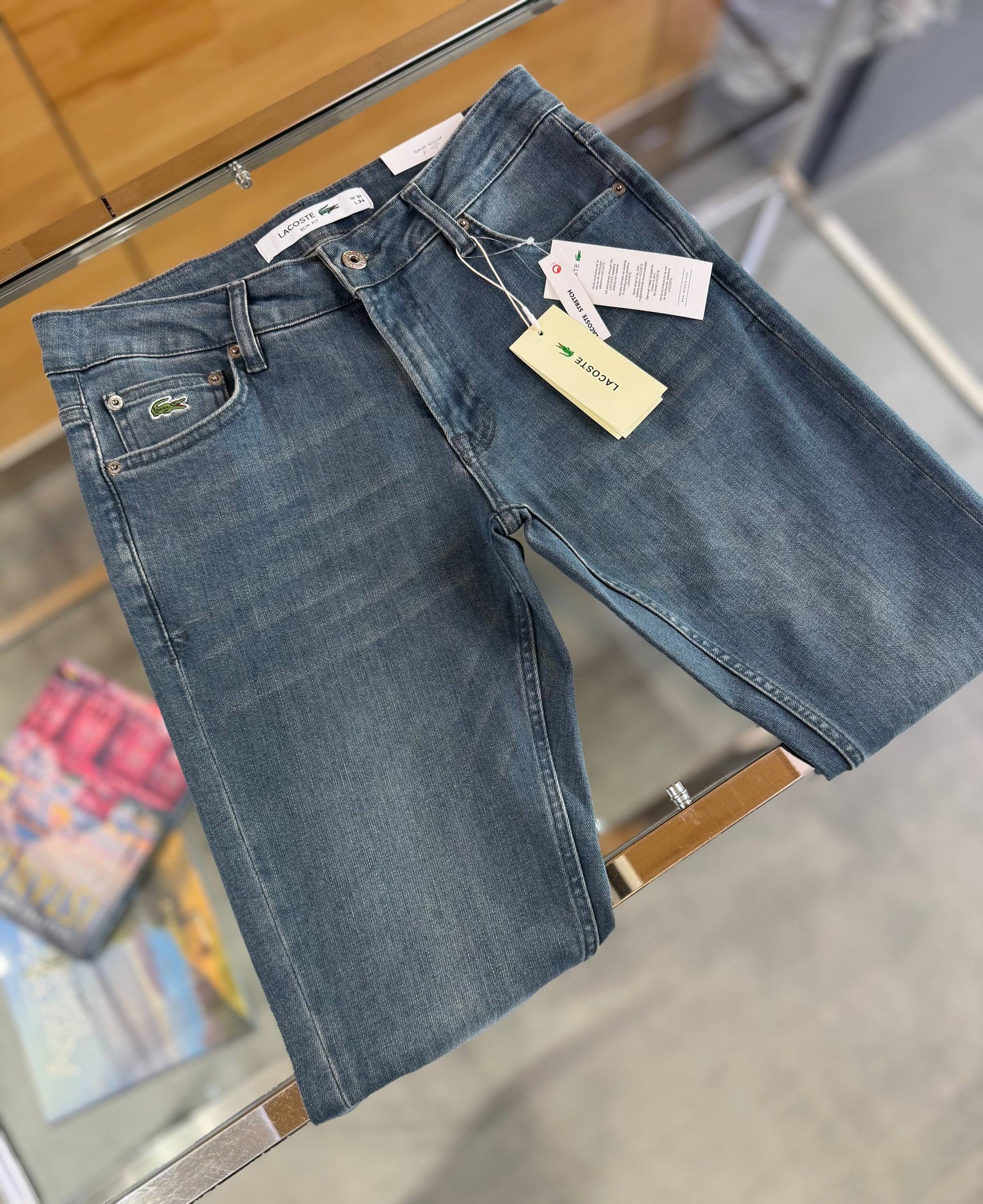 Lacoste İthal Jean Pantolon