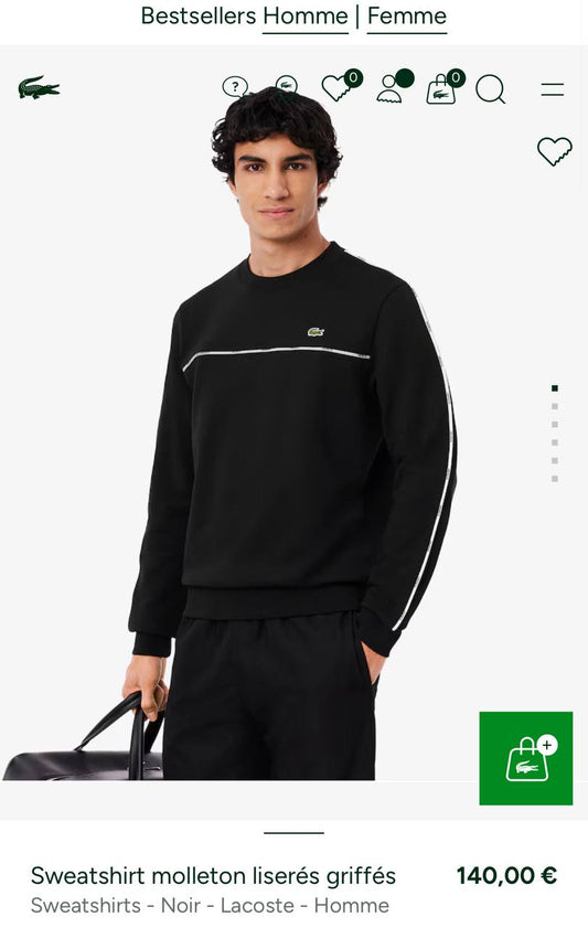 Lacoste İthal Sweatshirt
