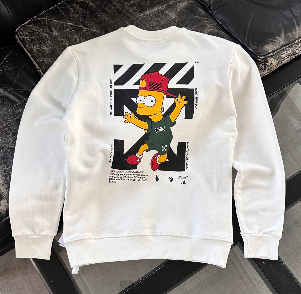 Off Whıte İthal Sweat