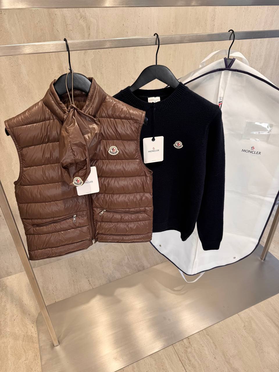 Moncler İthal Kaz Tüyü Yelek