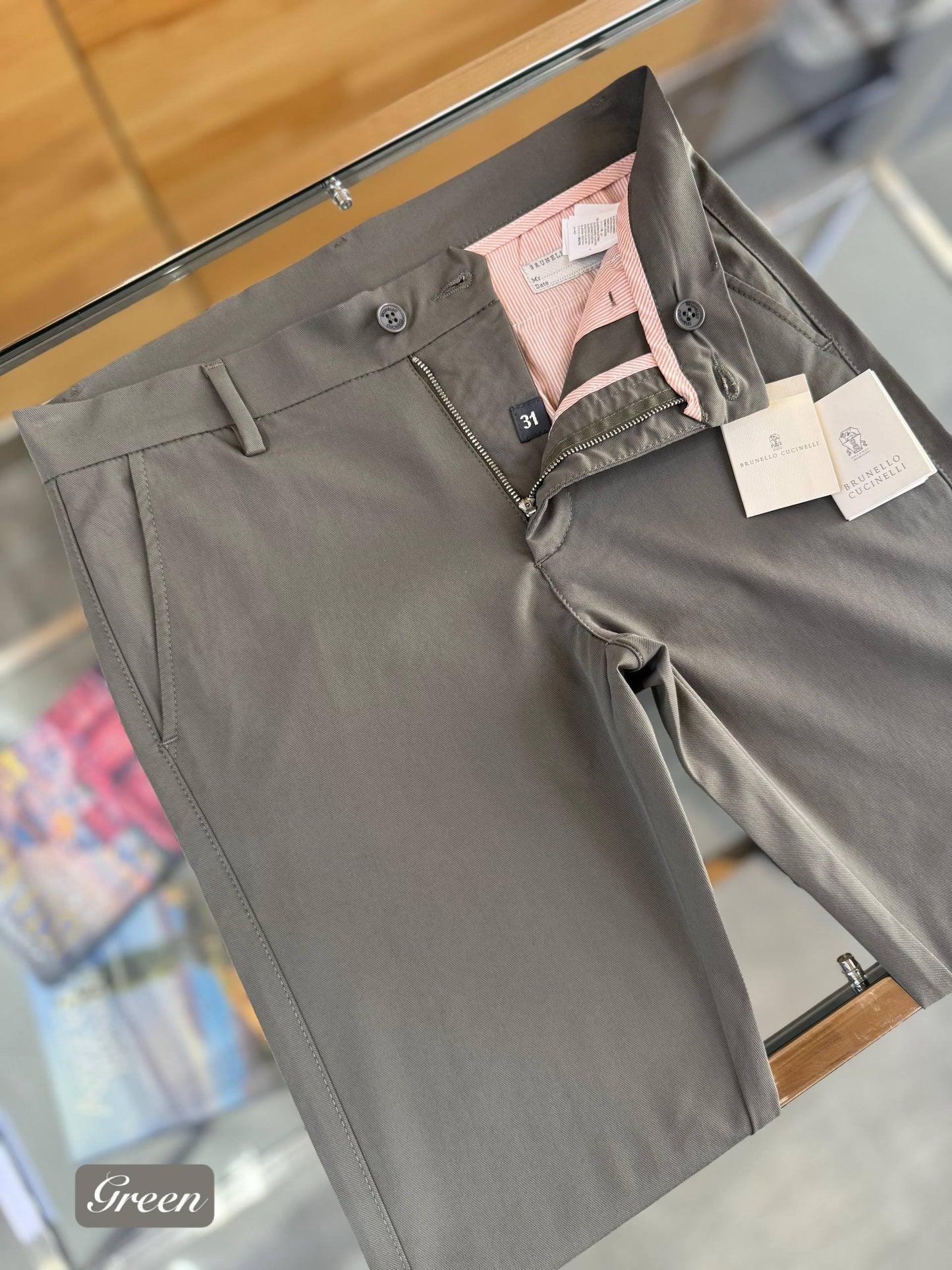 Brunello Cucınellı İthal Kanvas Pantolon