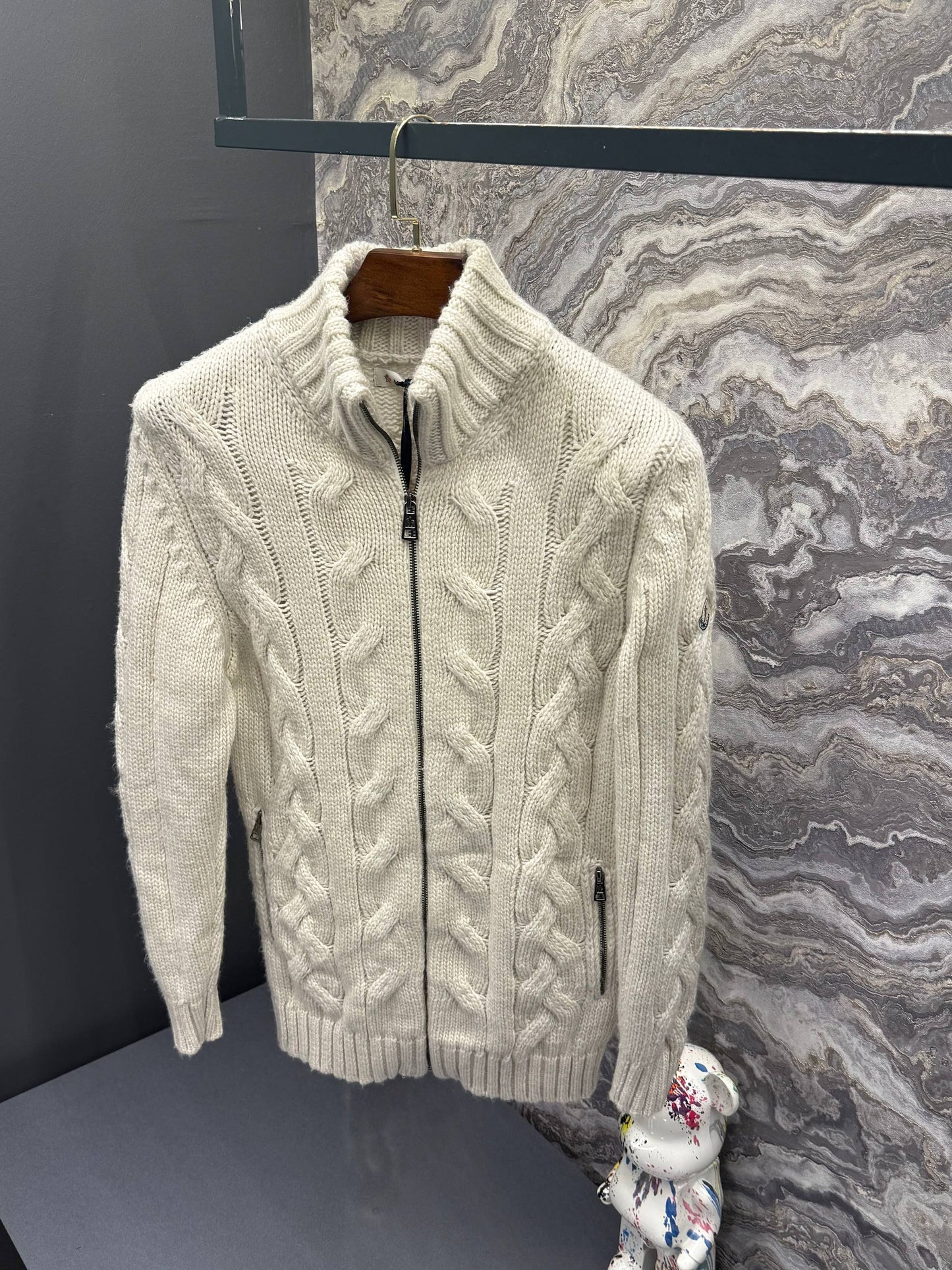 Moncler İthal Fermuarlı Hırka