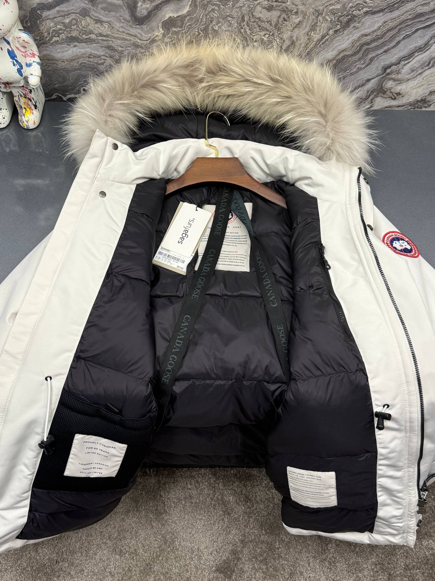 Canada Goose İthal Kaz Tüyü Mont
