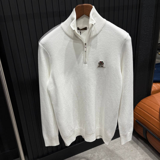 Loro Piana İthal Yarım Fermuar Triko