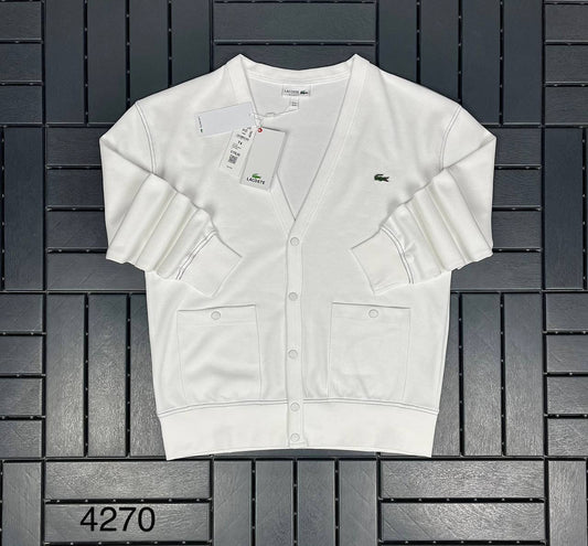 Lacoste İthal Düğmeli Hırka