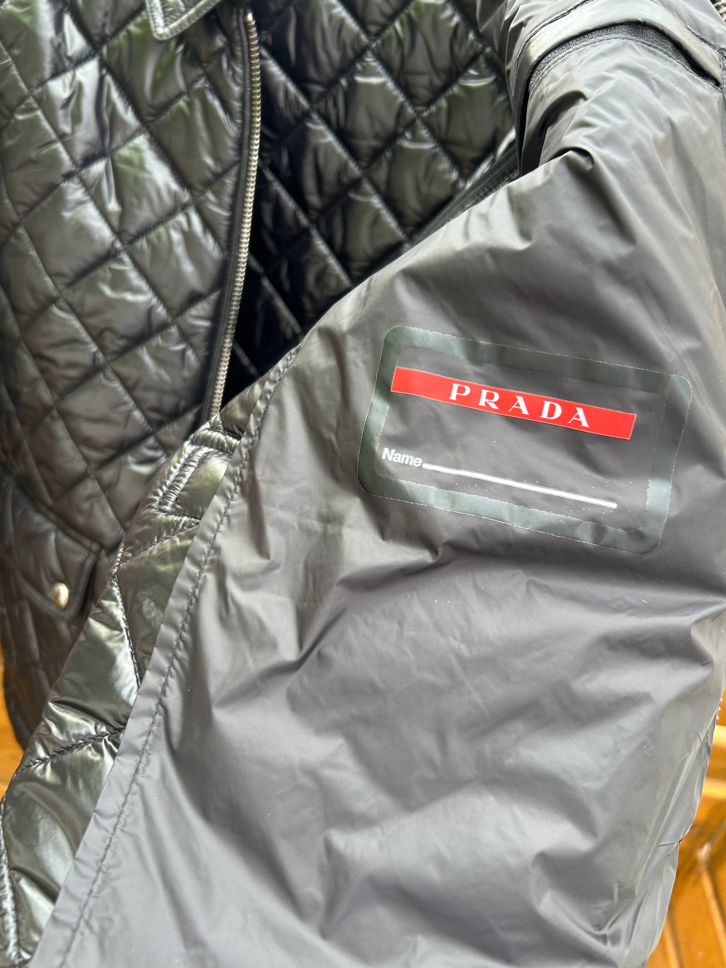 Prada İthal Kaz Tüyü Ceket