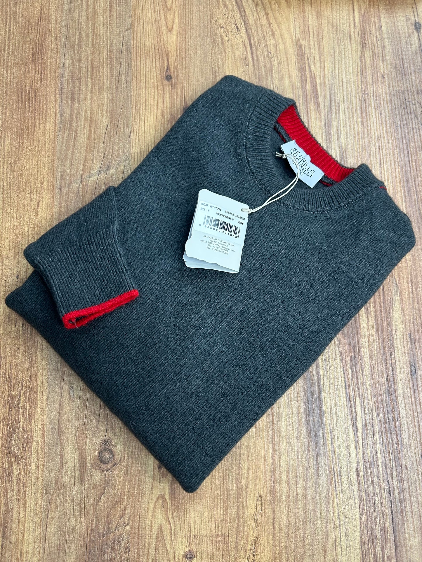 Brunello Cucinelli İthal Kaşmir-Yün Kazak