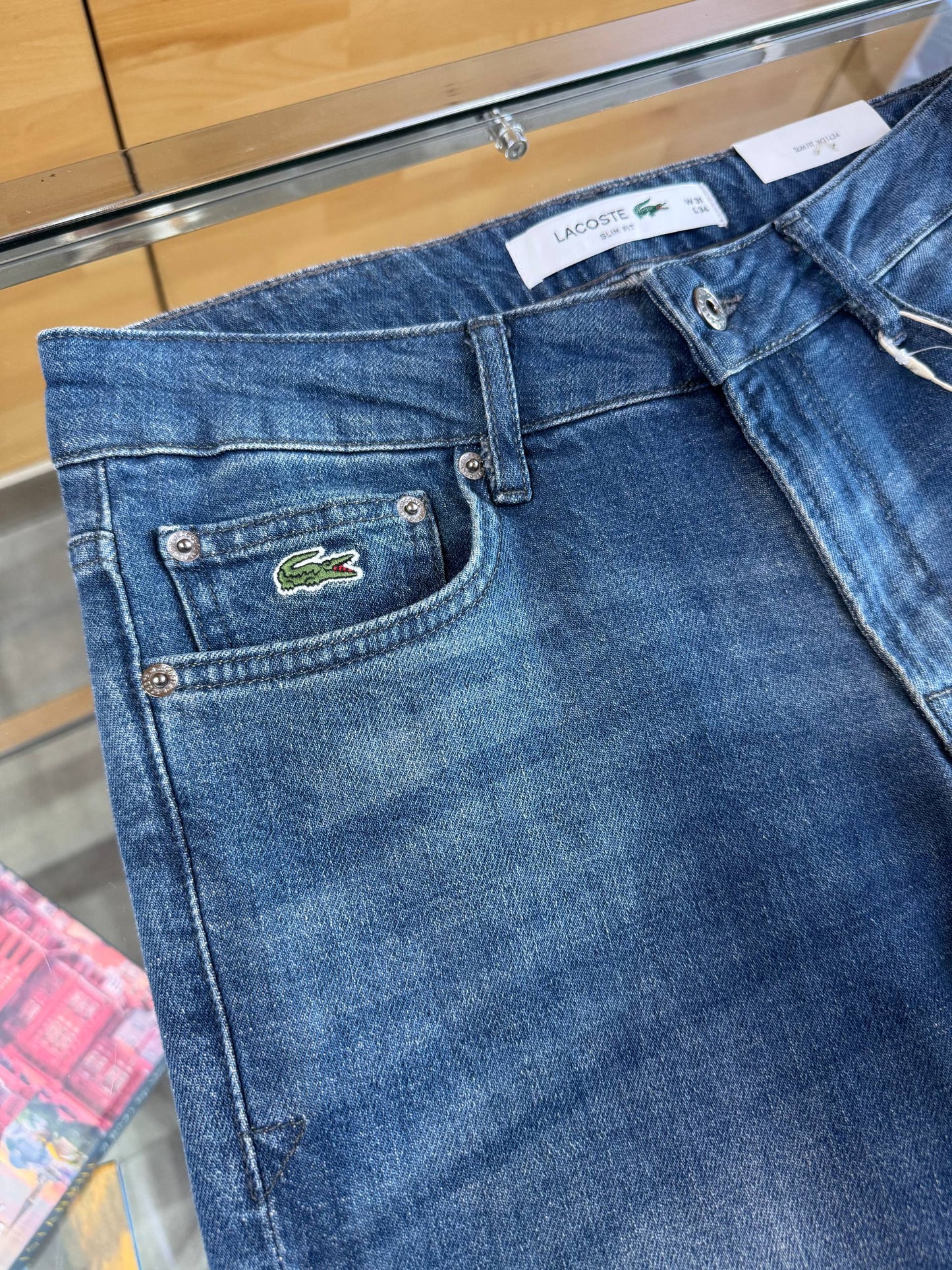 Lacoste İthal Jean Pantolon