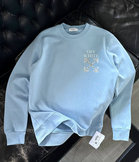 Off Whıte İthal Sweat