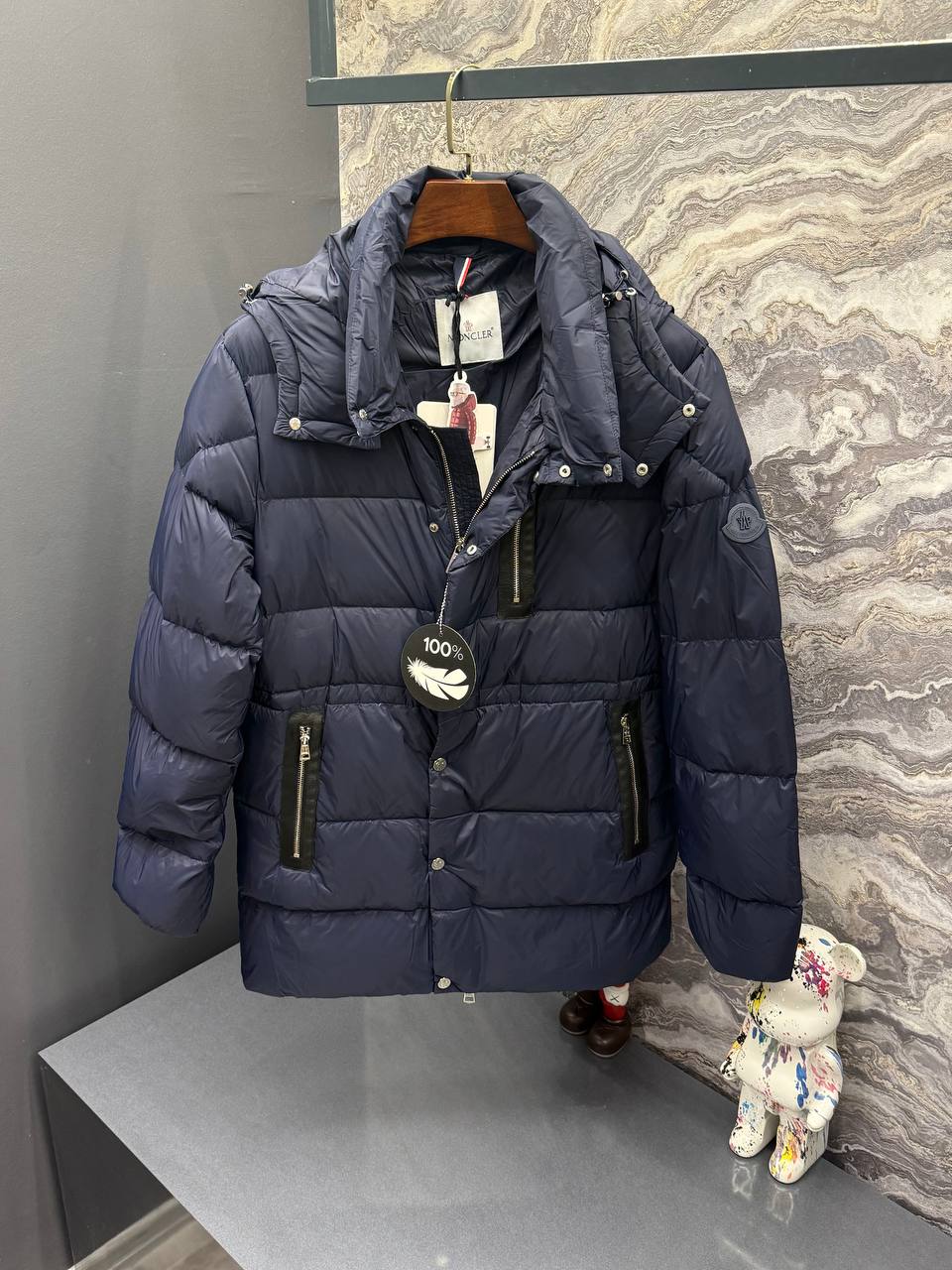Moncler İthal Kaz Tüyü Mont