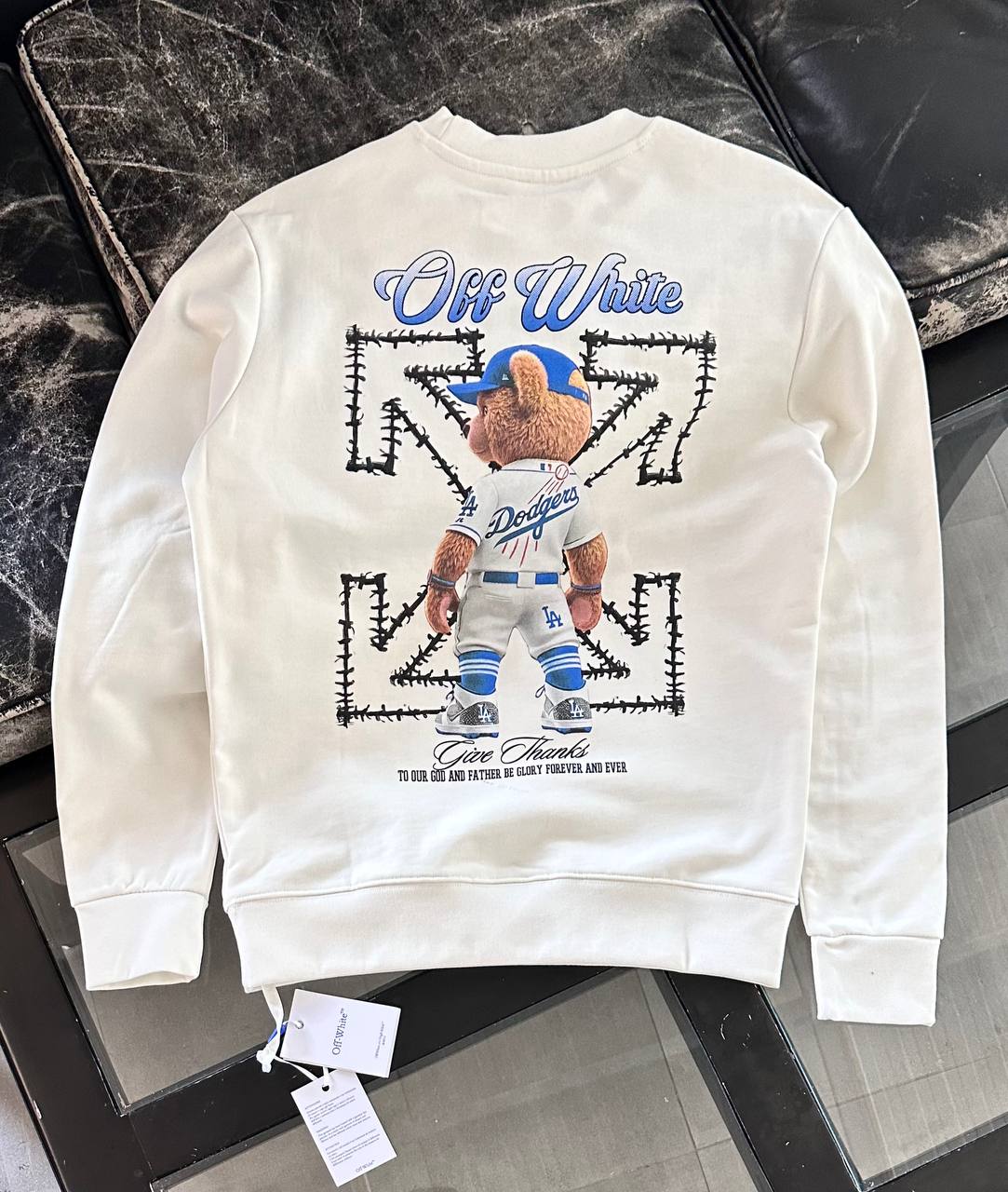 Off Whıte İthal Sweat