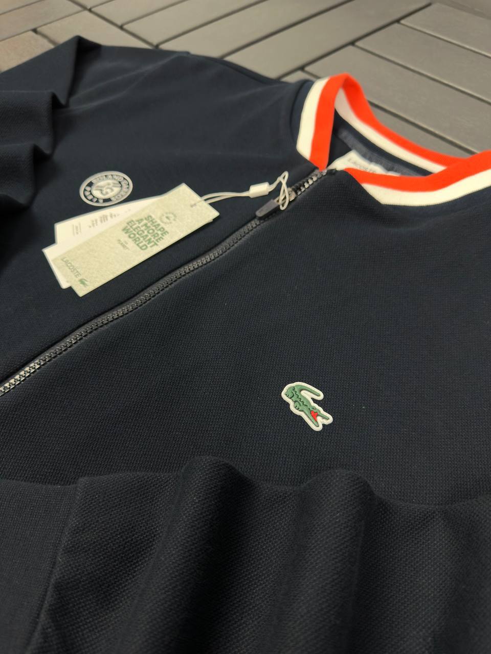 Lacoste İthal Fermuarlı Hırka