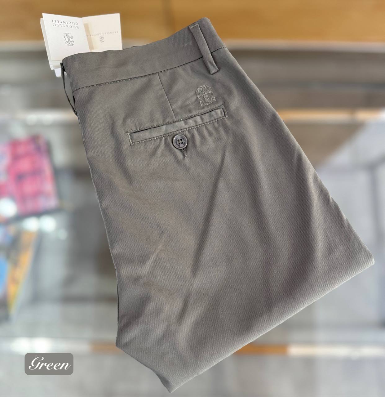 Brunello Cucınellı İthal Kanvas Pantolon