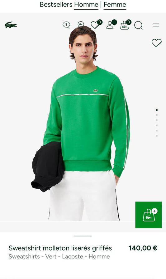 Lacoste İthal Sweatshirt