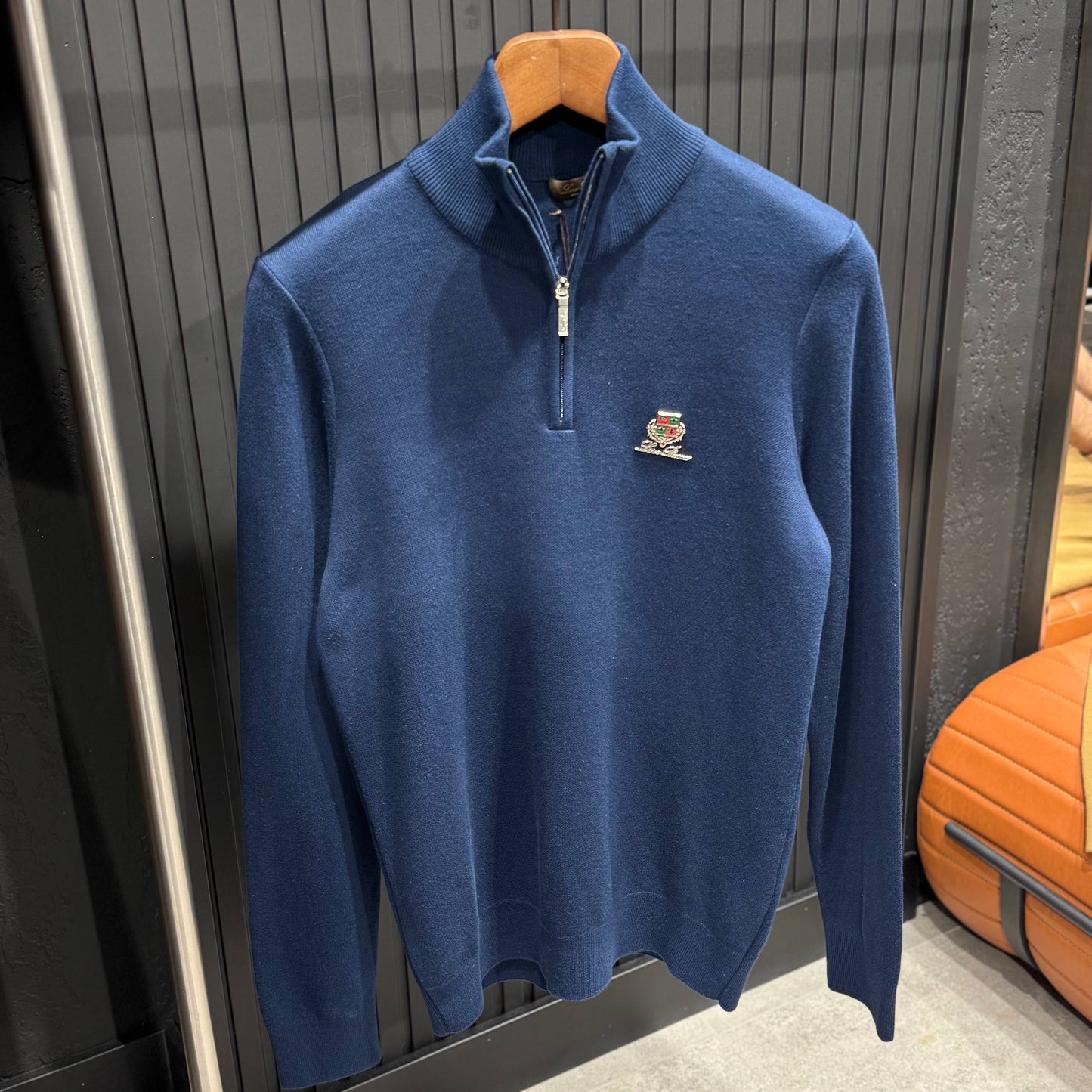 Loro Piana İthal Yarım Fermuar Triko