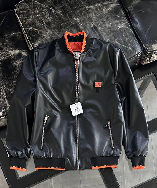 Hermes İthal Deri Ceket