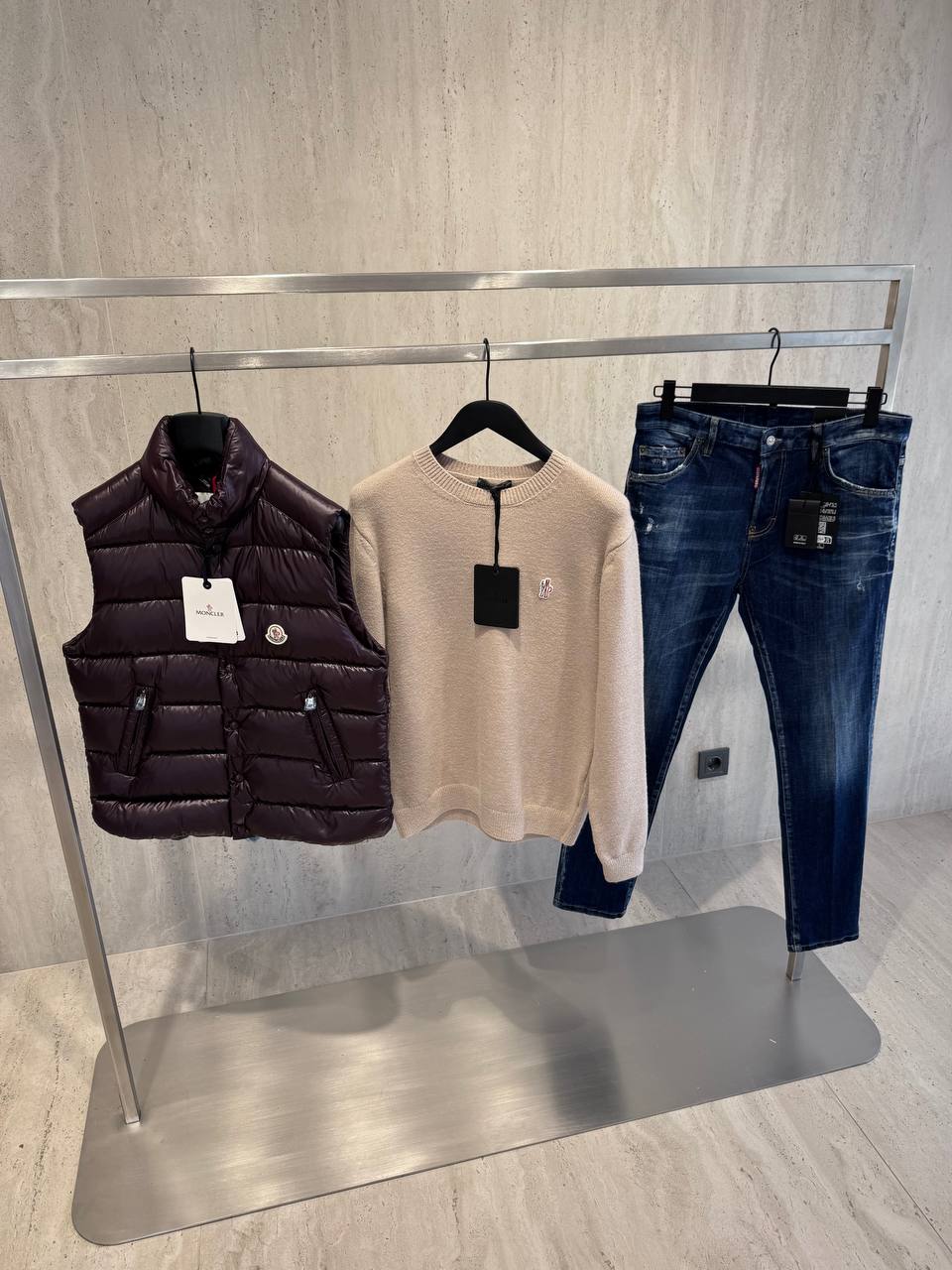 Moncler Kaşmir-Yün İthal Kazak