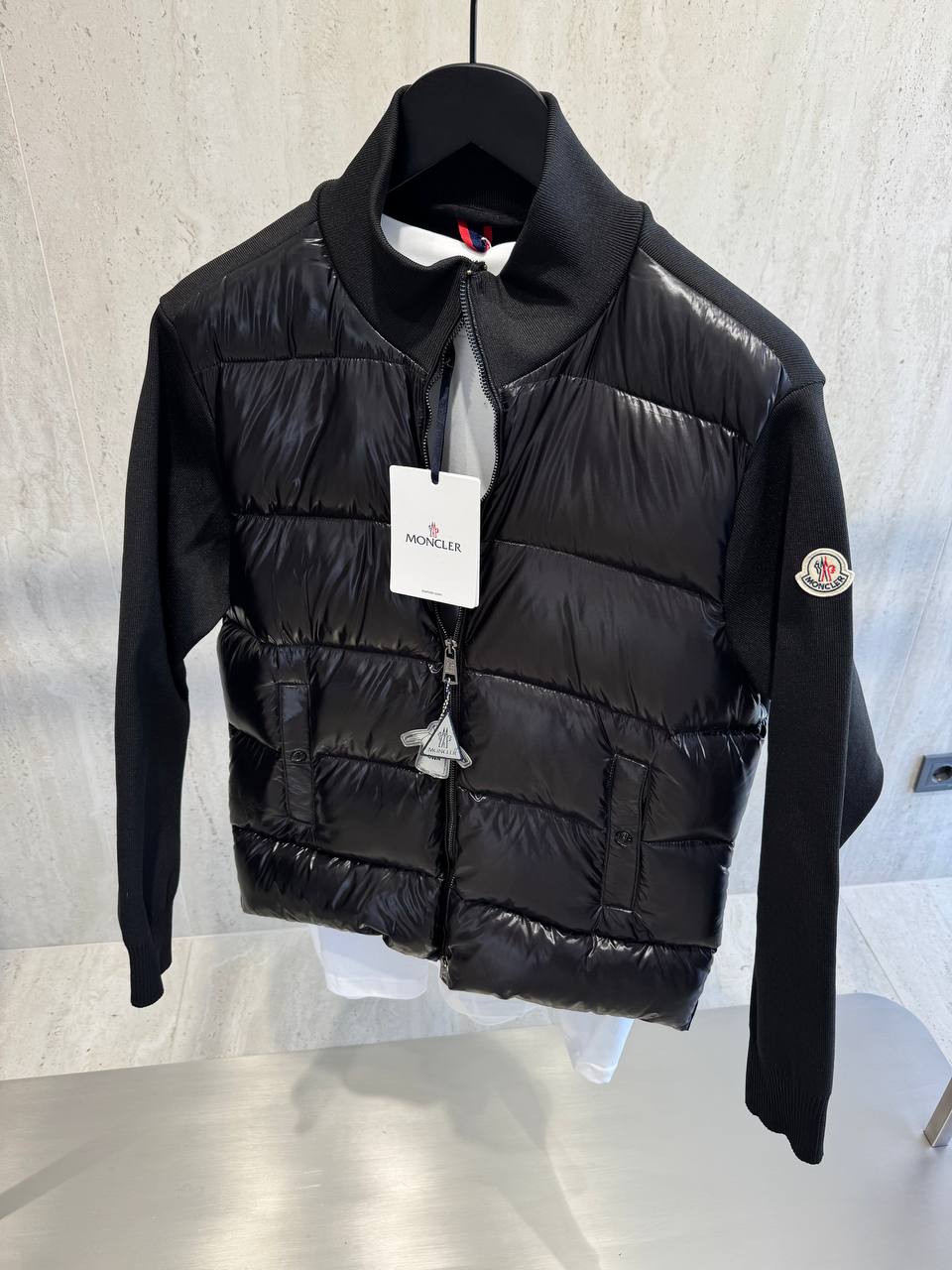 Moncler Kaz Tüyü Çelik Örgü İthal Mont