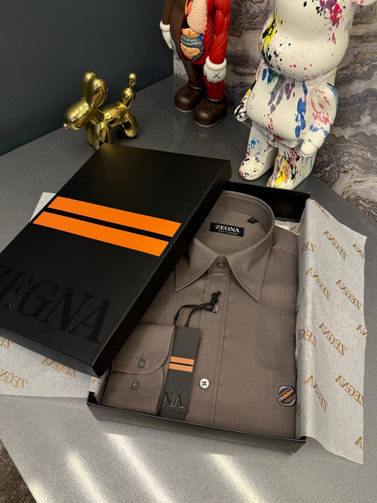 Zegna İthal Tensel Kumaş Gömlek