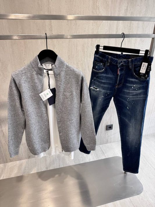 Prada Kaşmir-Yün İthal Hırka