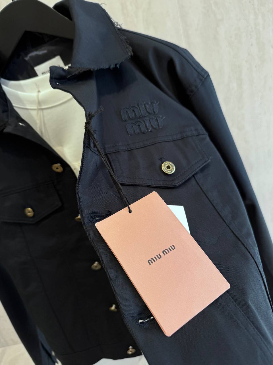 Mıu Mıu İthal Denim Ceket