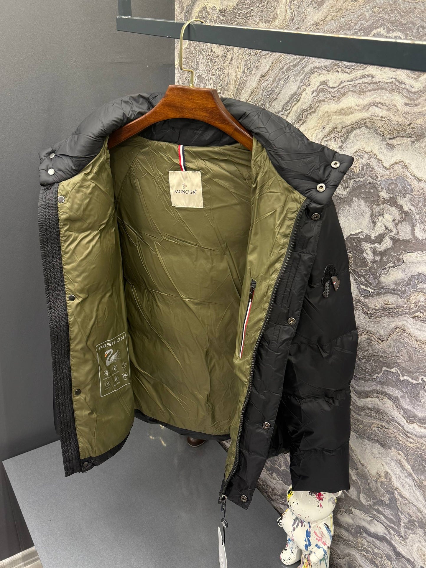 Moncler İthal Kaz Tüyü Mont