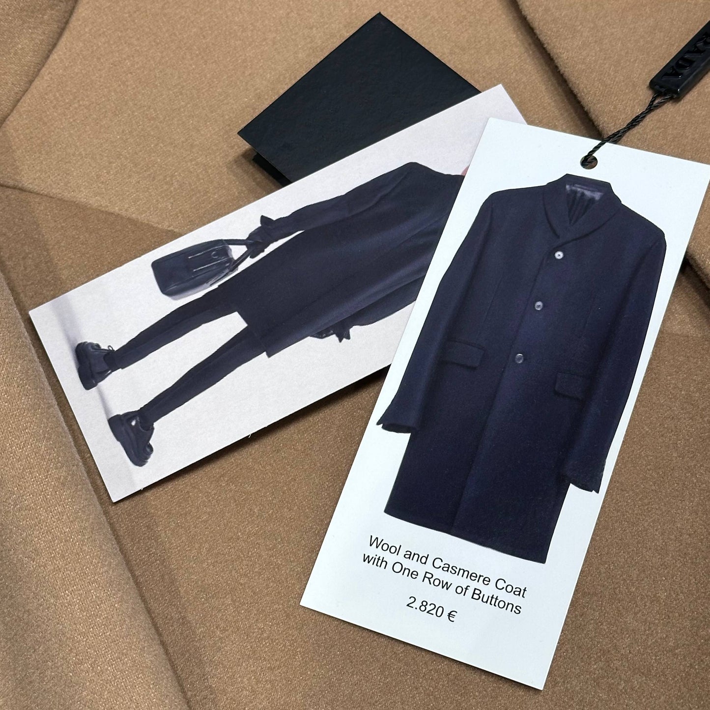 Prada İthal Kaşmir Ceket