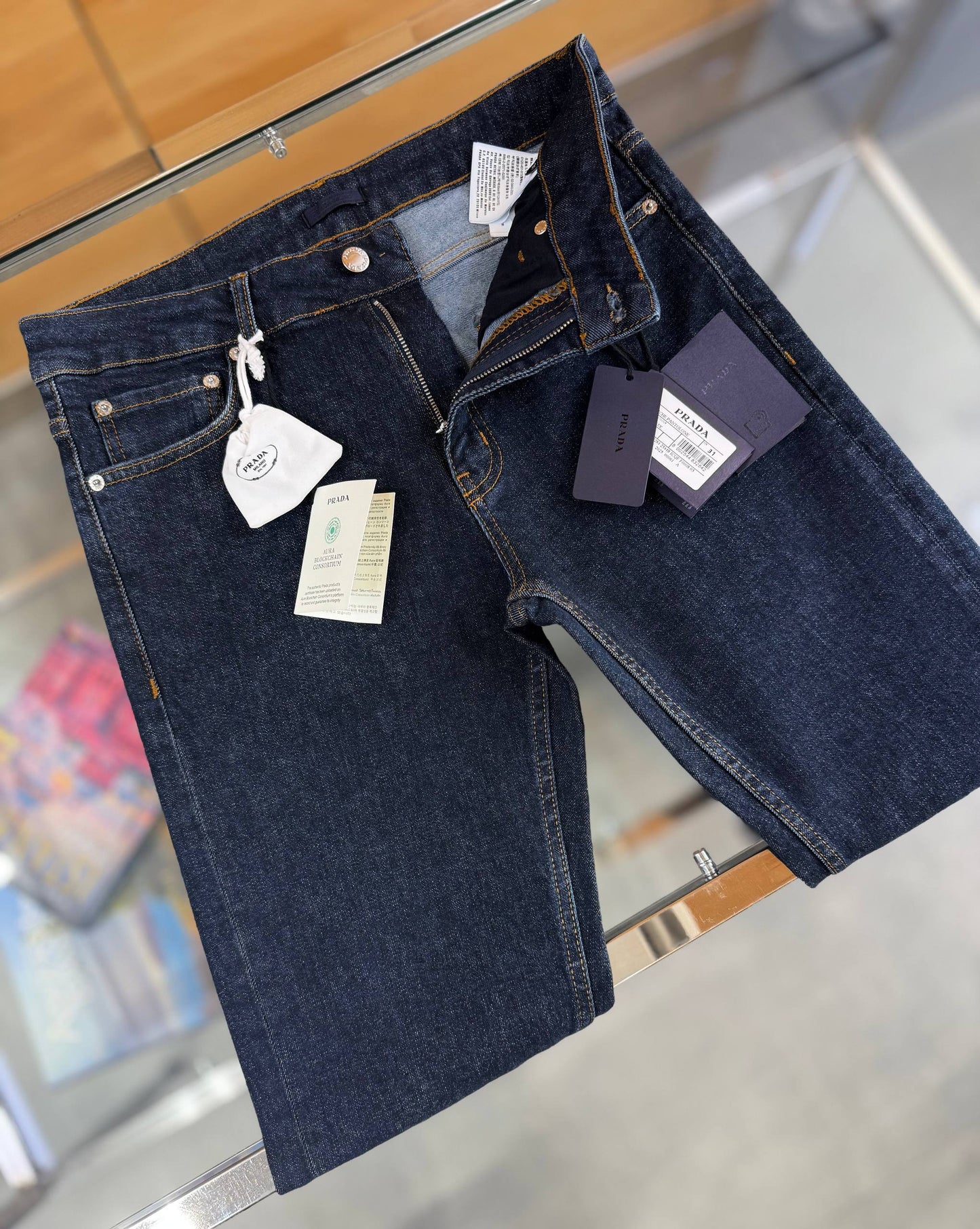 Prada İthal Jean Pantolon