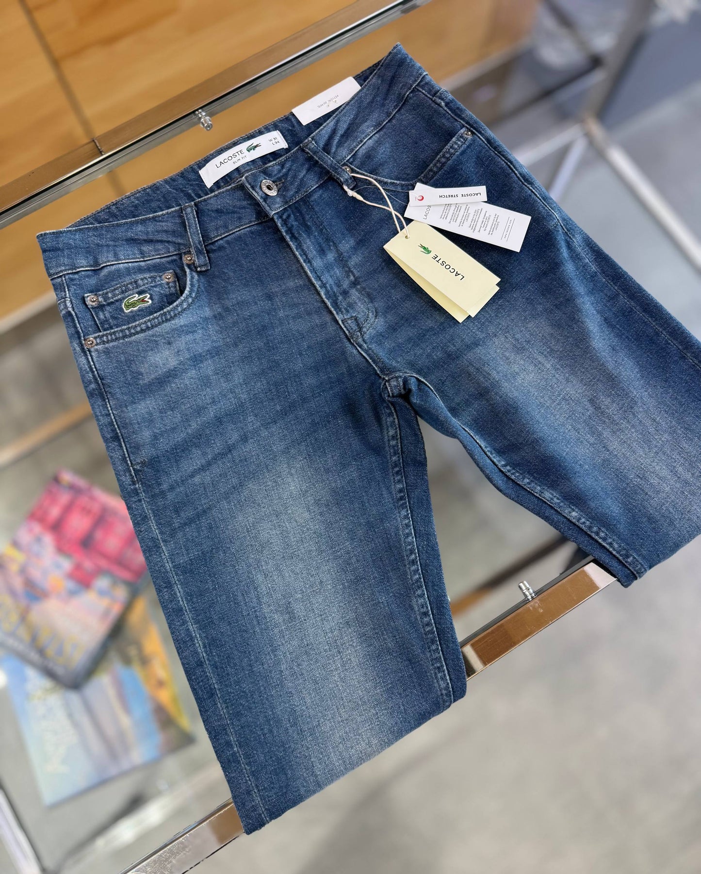 Lacoste İthal Jean Pantolon