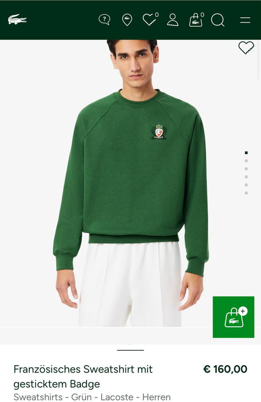 Lacoste İthal Sweatshirt