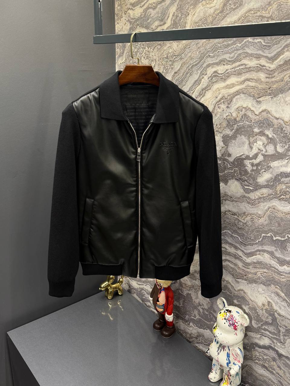 Prada İthal Deri Ceket