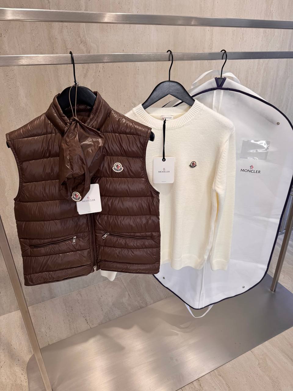 Moncler İthal Kaz Tüyü Yelek