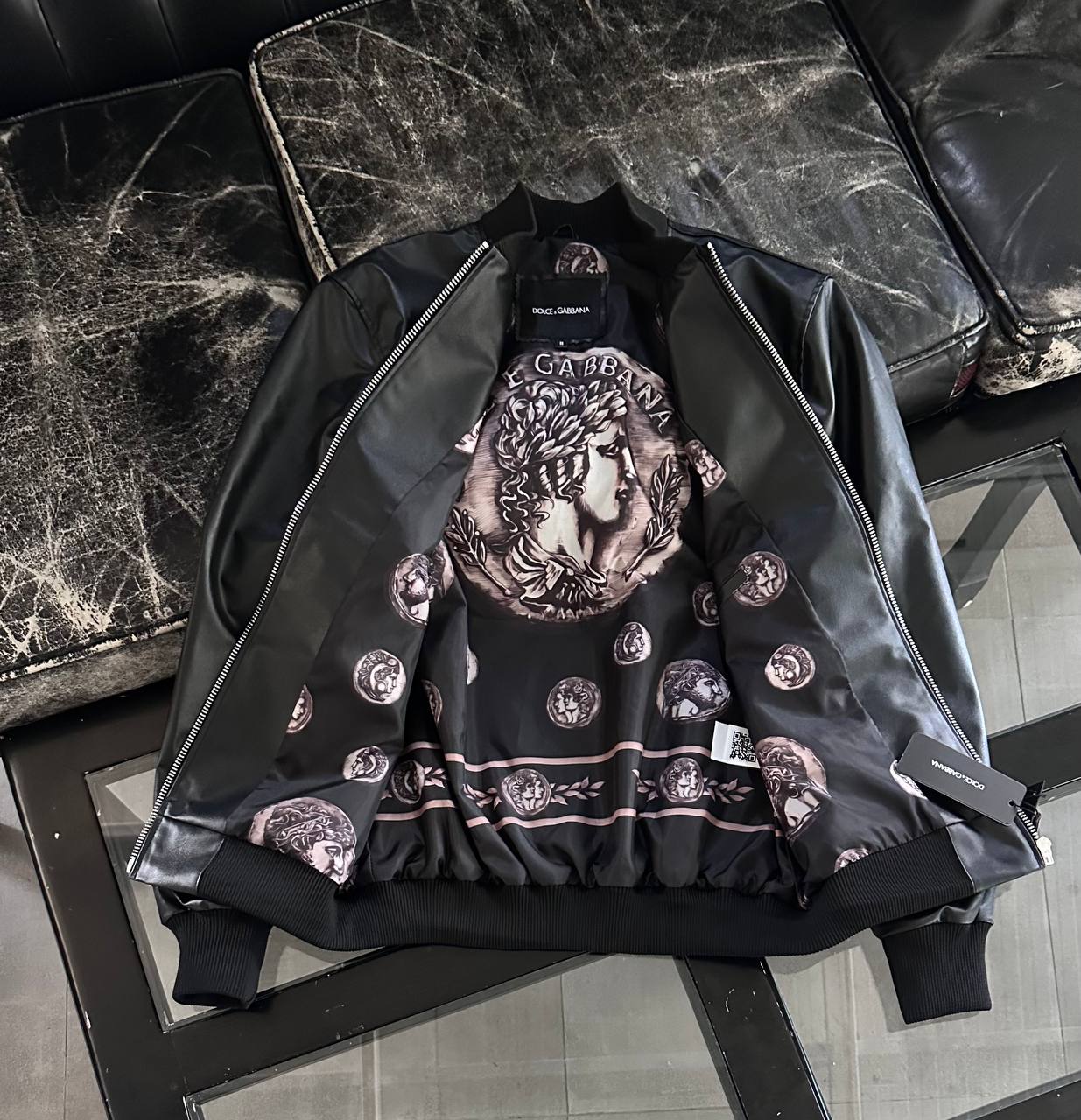 Dolce Gabbana İthal Deri Ceket
