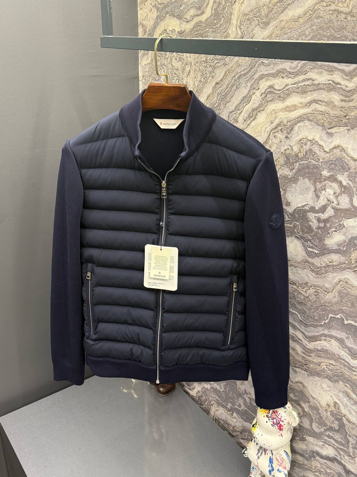 Moncler Kaz Tüyü Örme İthal Ceket