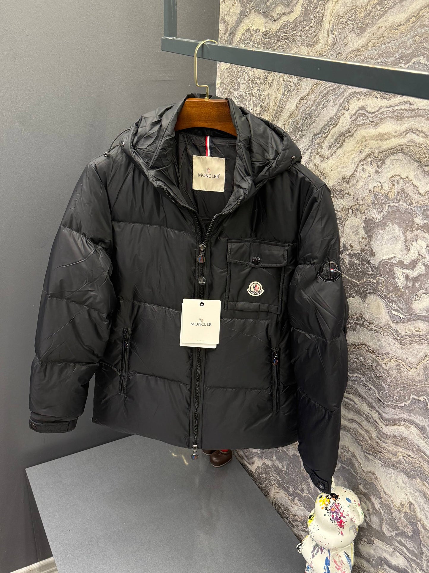 Moncler İthal Kaz Tüyü Mont