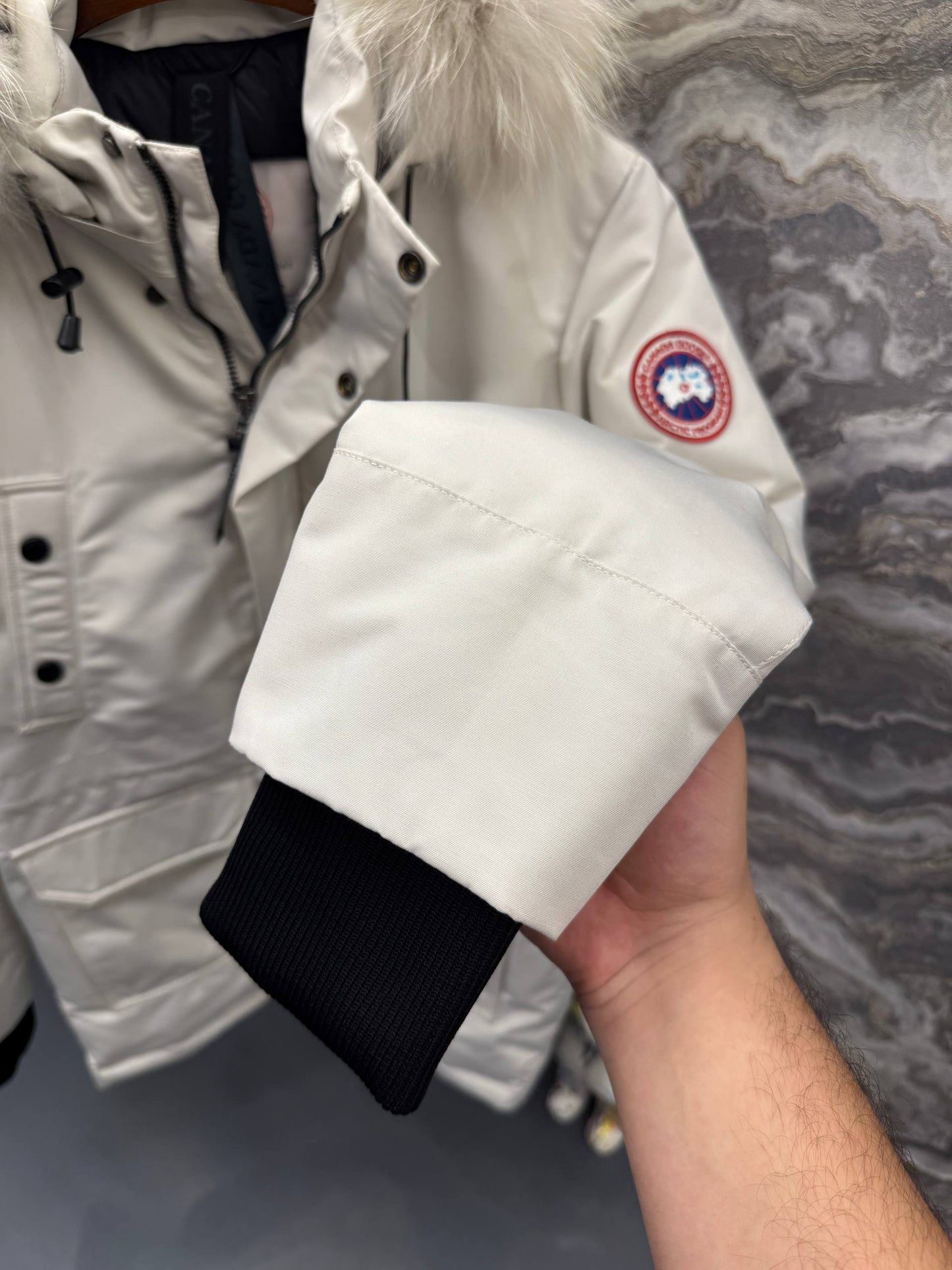 Canada Goose İthal Kaz Tüyü Mont