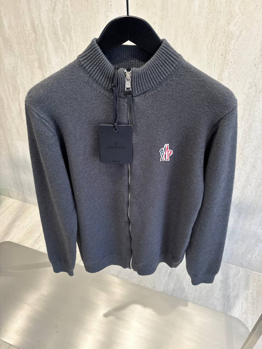 Moncler Kaşmir-Yün İthal Fermuarlı Hırka