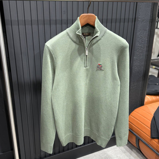 Loro Piana İthal Yarım Fermuar Triko