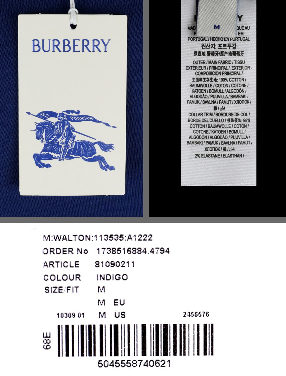 Burberry İthal Tişört
